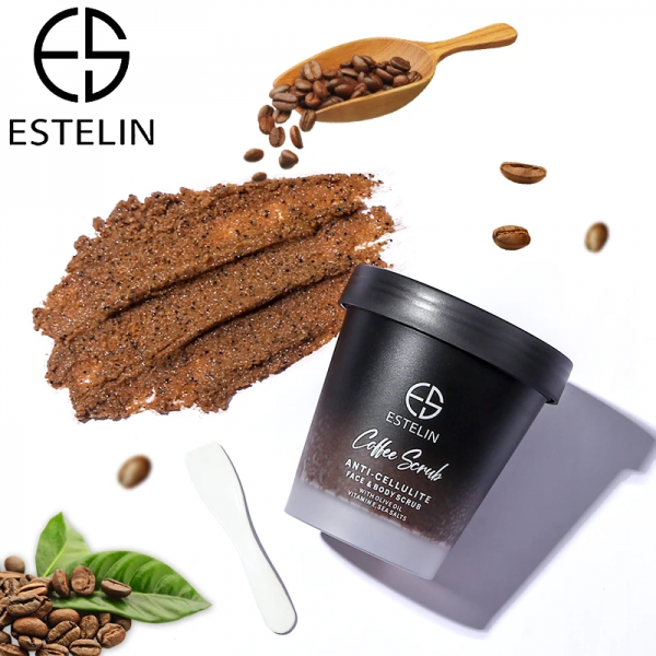 Estelin Anti-Cellulite Face & Body Coffee Scrub - Image 4